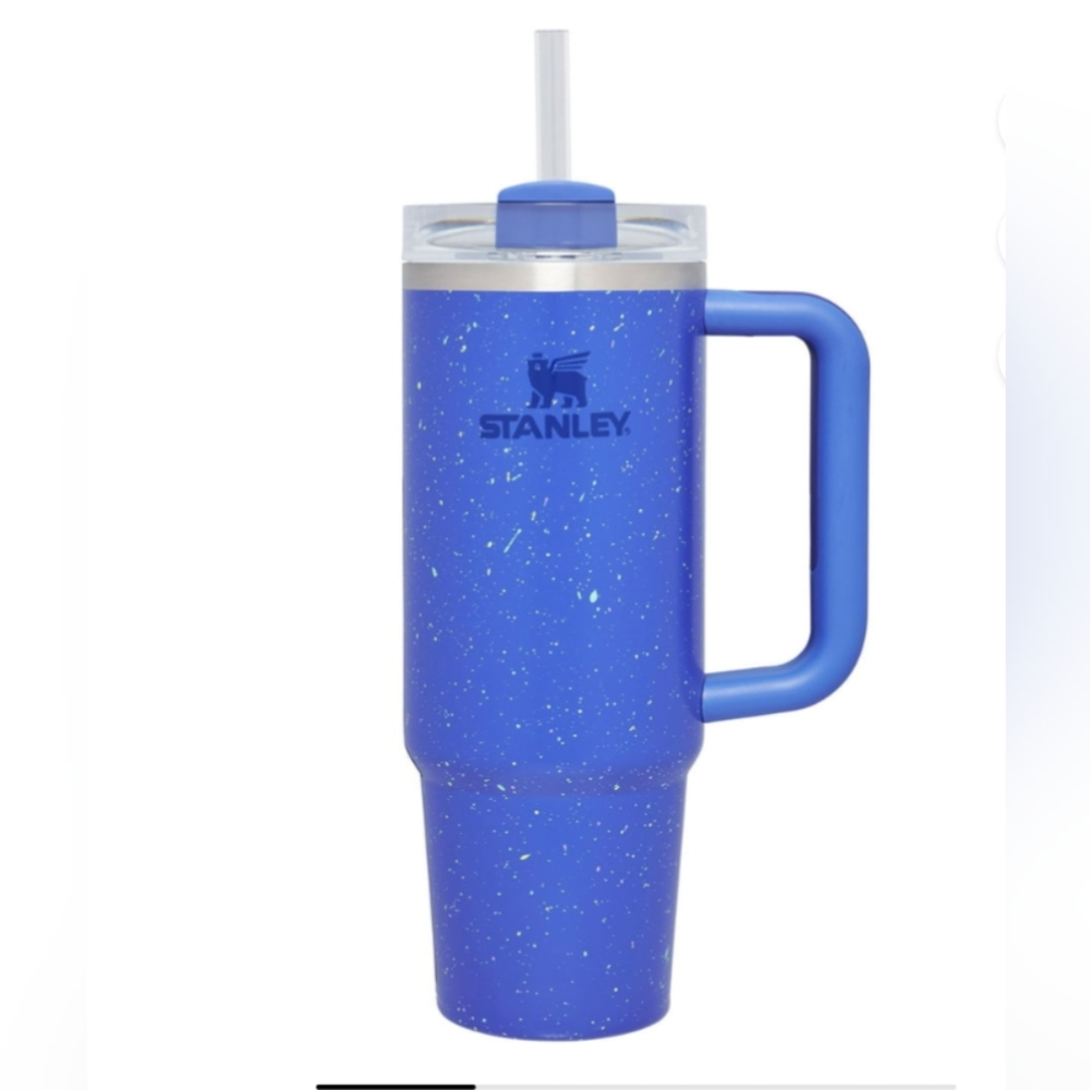 Blue/green speckled Stanley 30oz